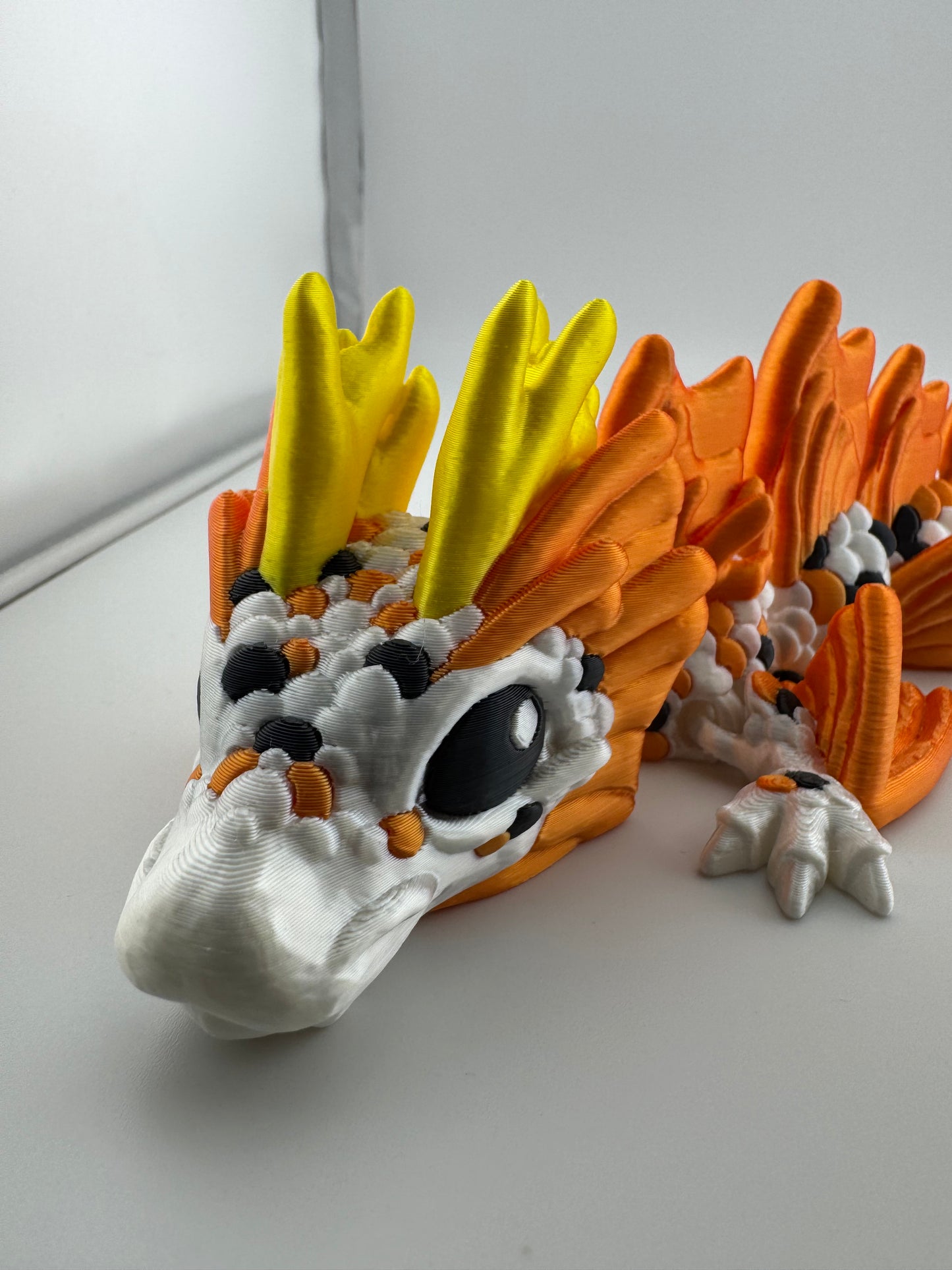 Dragon -- 3D Printed -- Baby Koi Dragon