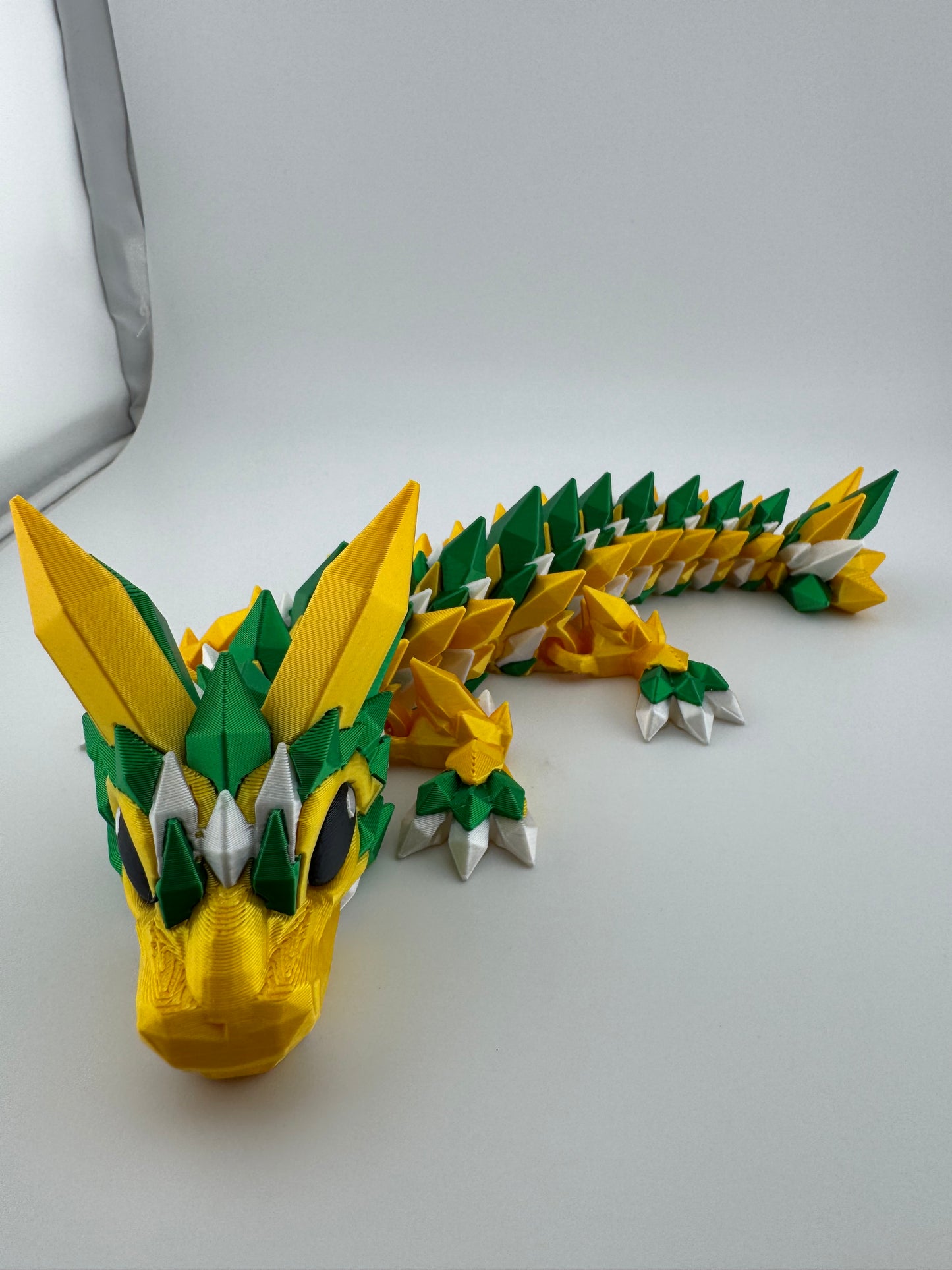 Dragon -- 3D Printed -- Crystal Dragon