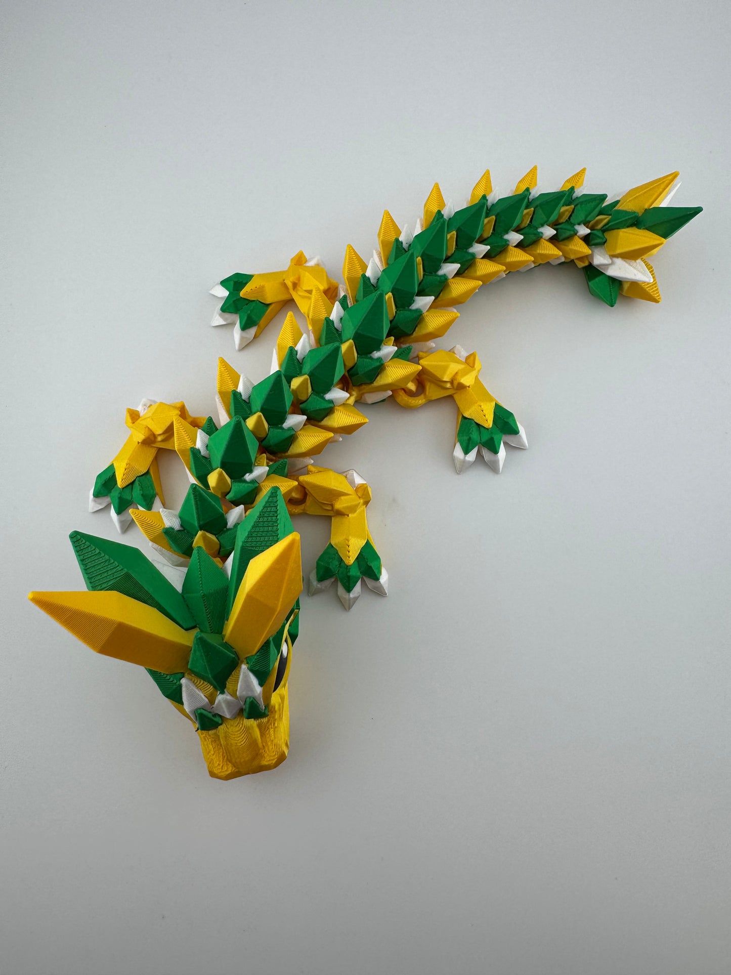Dragon -- 3D Printed -- Crystal Dragon