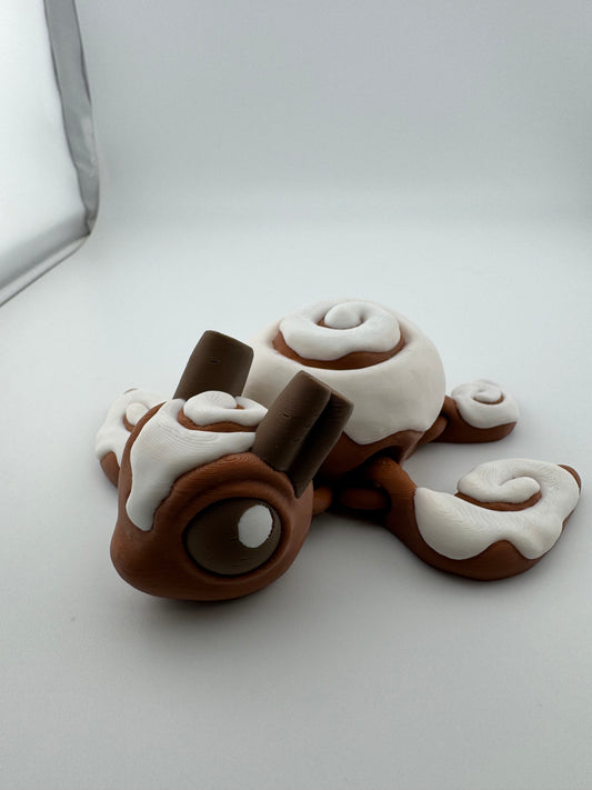 Reptile -- 3D Printed -- Cinnaswirl Turtle