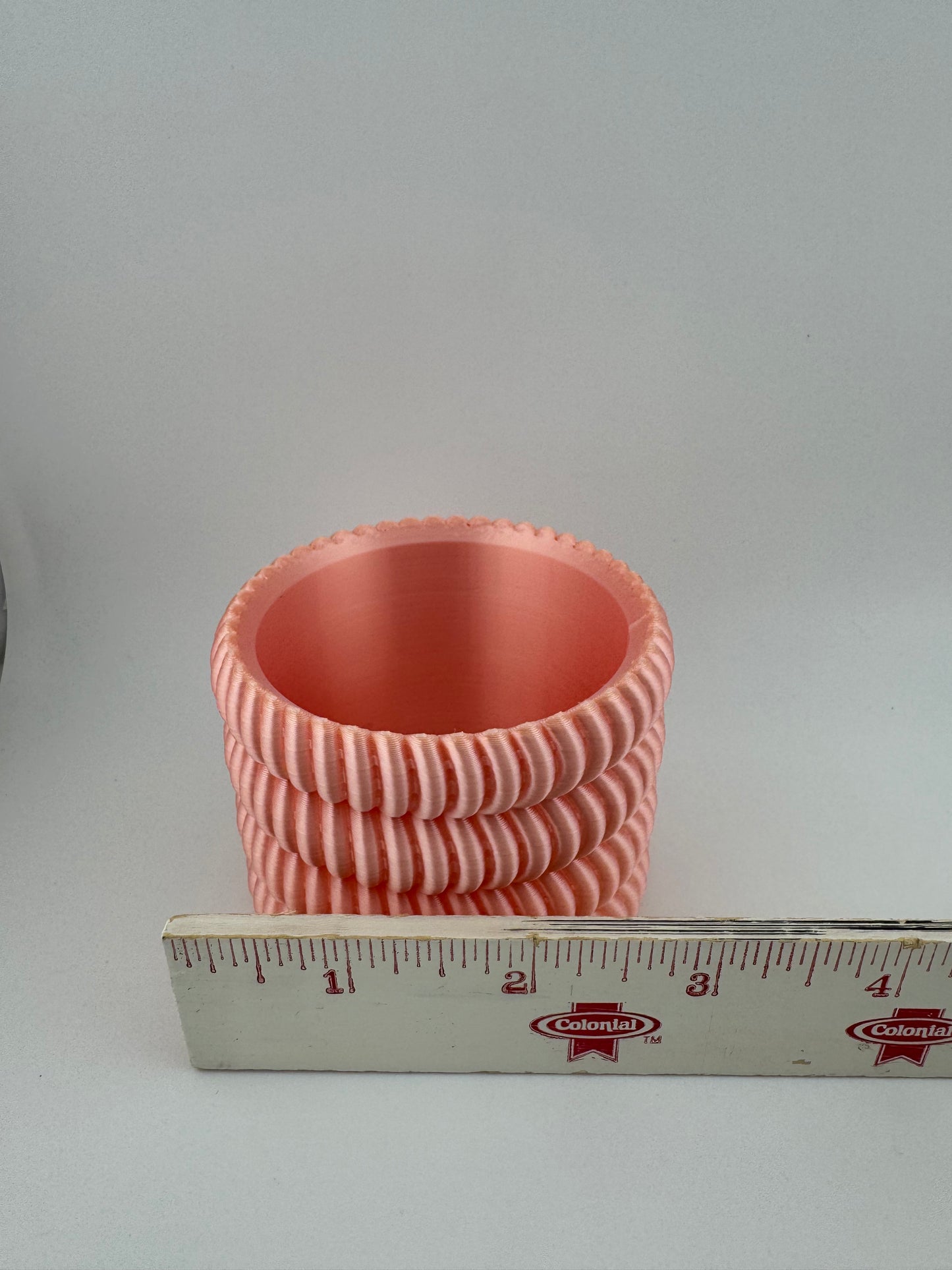 Flower Pot -- 3D Printed -- Small