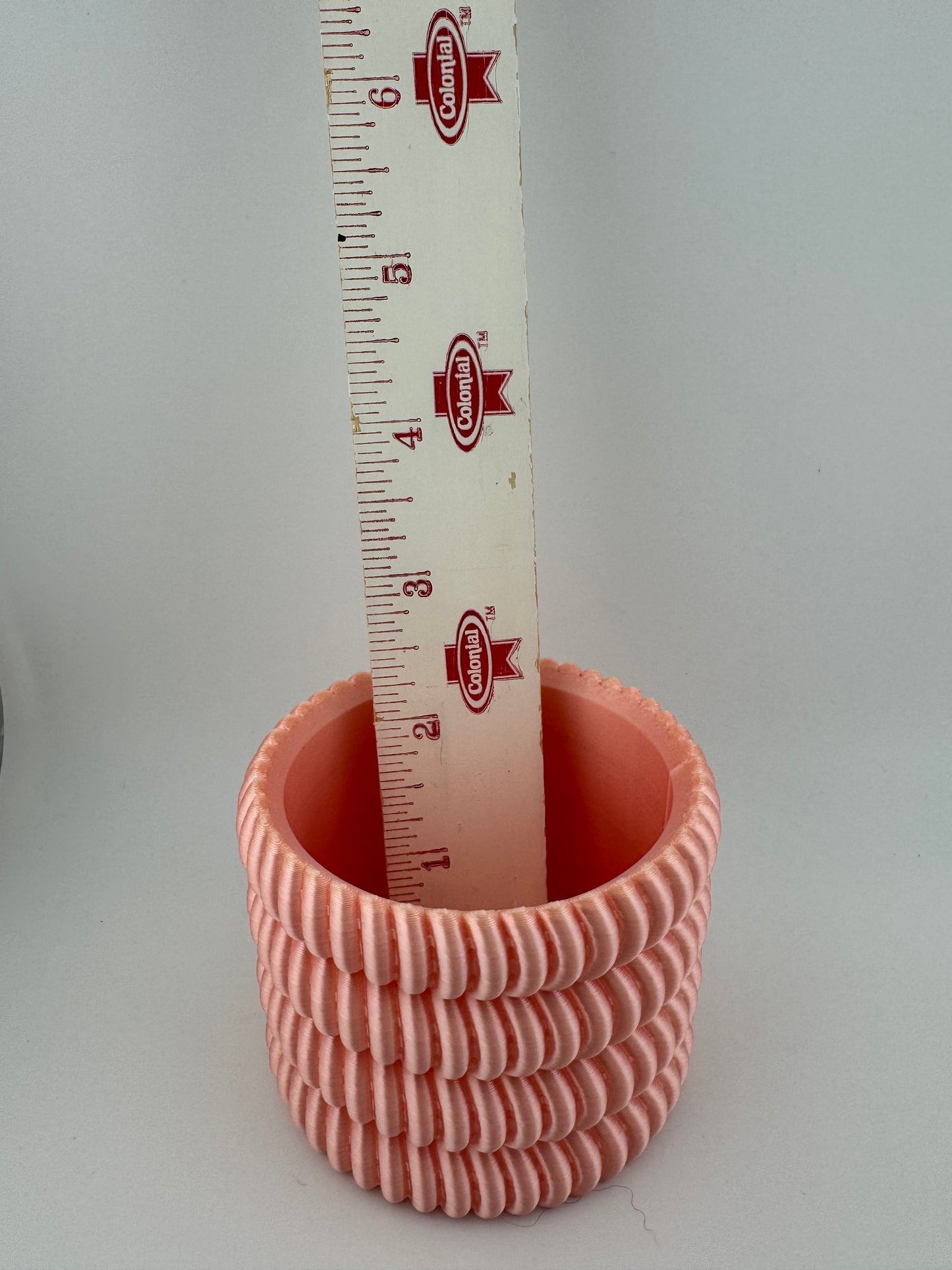 Flower Pot -- 3D Printed -- Small