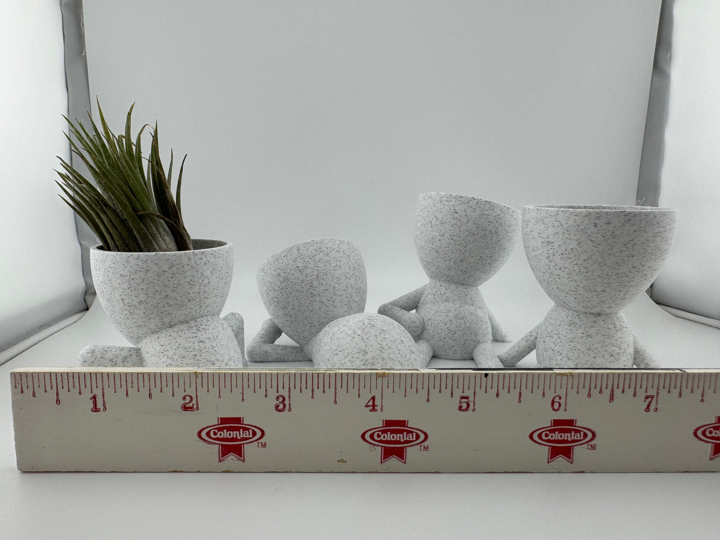 Flower Pot -- 3D Printed -- Air Heads