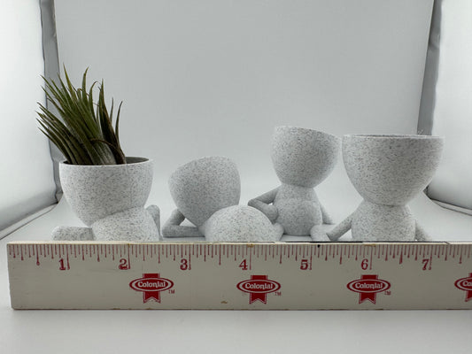 Flower Pot -- 3D Printed -- Air Heads