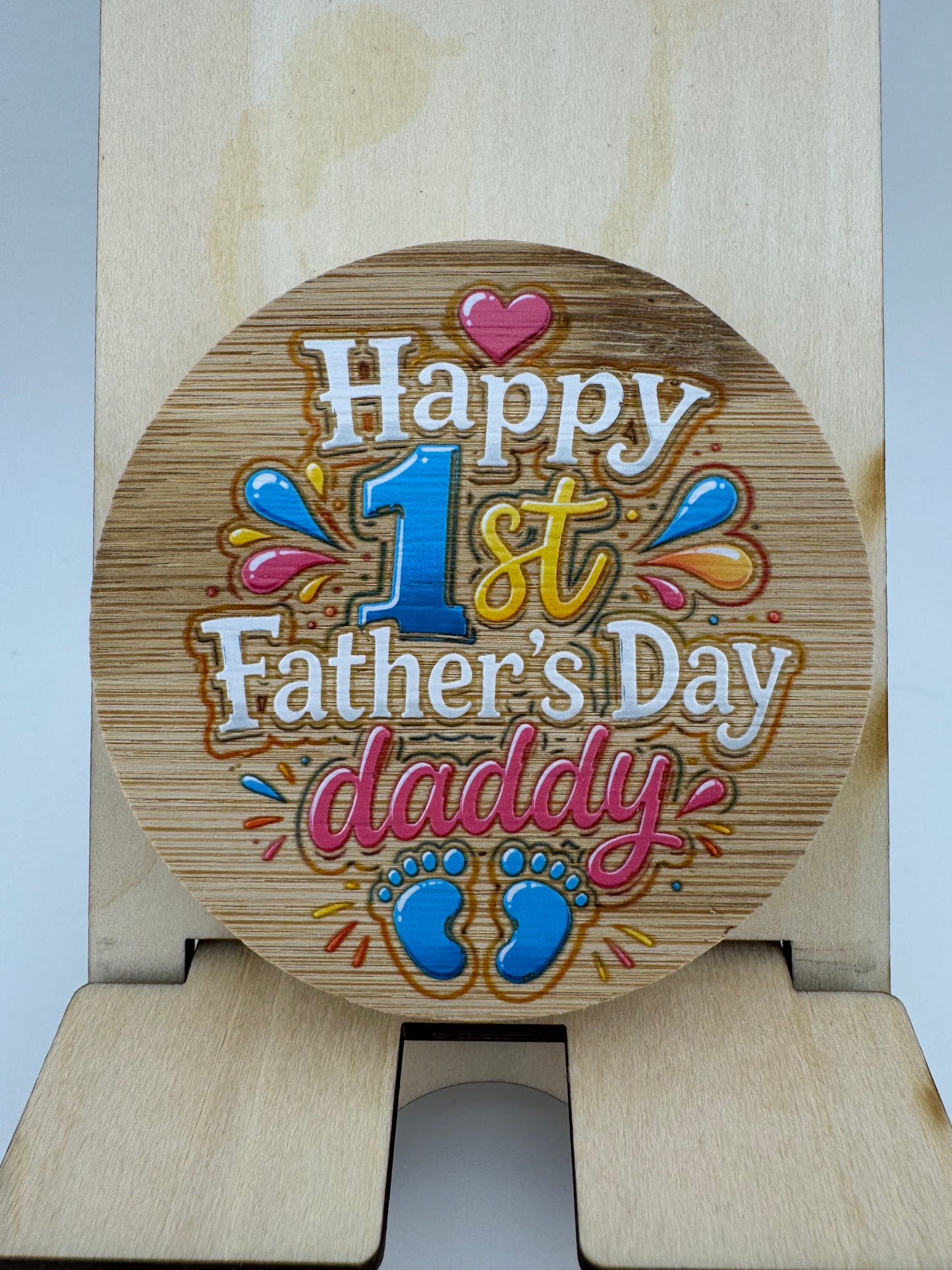 Bottle Opener -- UV Printed -- Happy 1st Father's Day Daddy