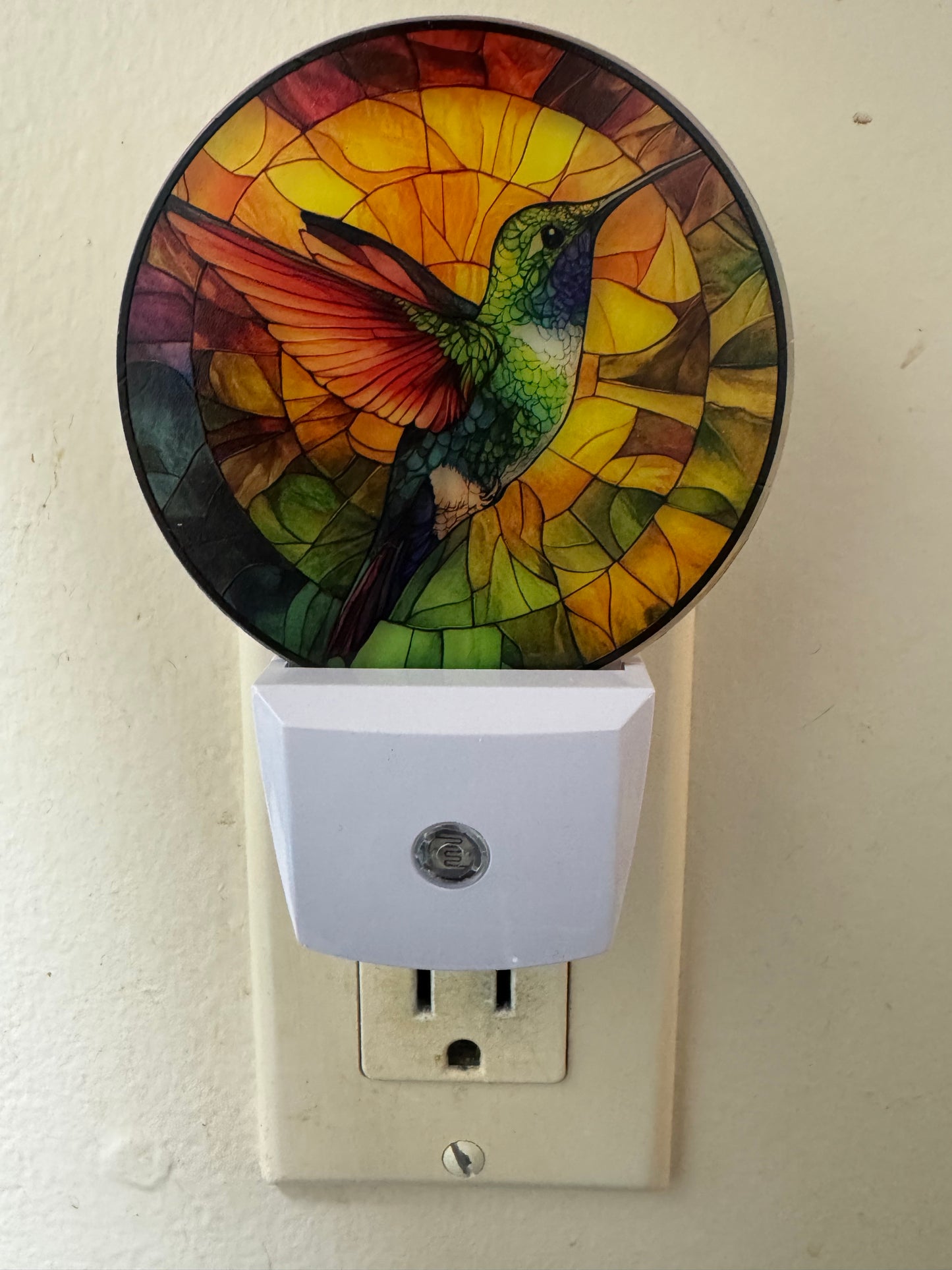 Night Light -- UV Printed -- Hummingbird 4