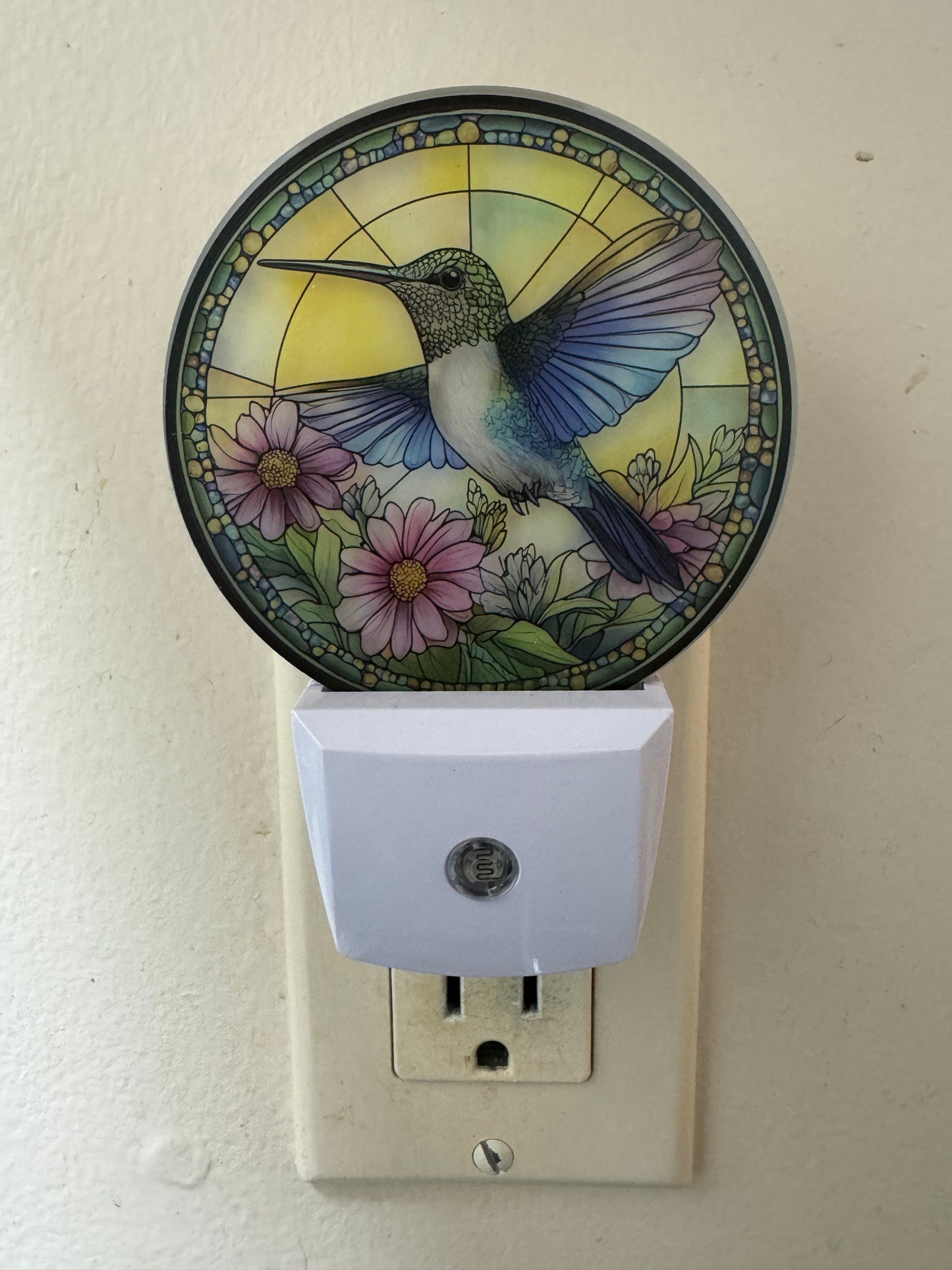 Night Light -- UV Printed -- Hummingbird 3