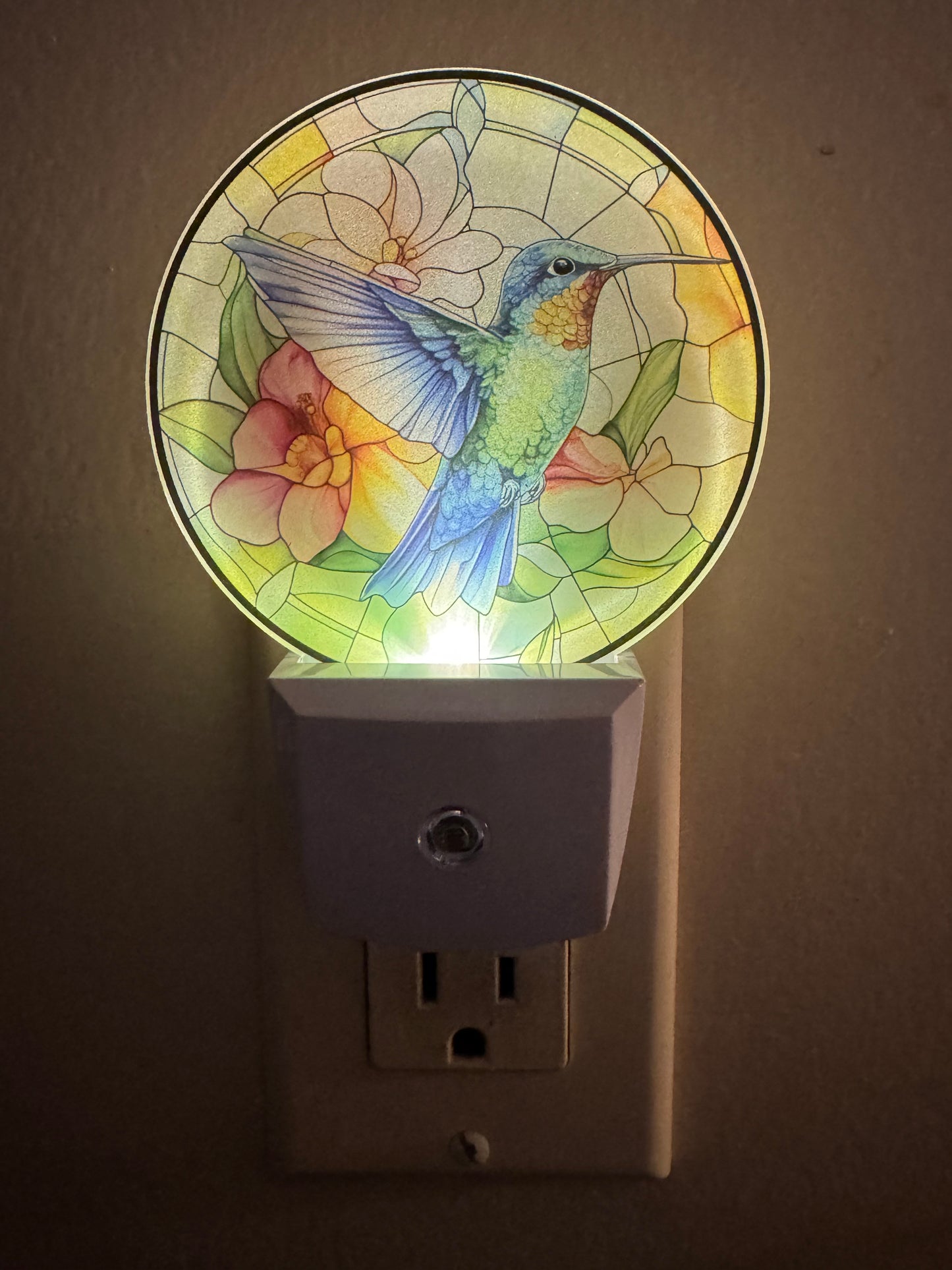 Night Light -- UV Printed -- Hummingbird 2