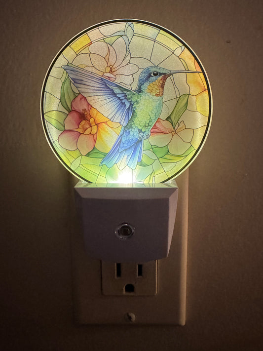 Night Light -- UV Printed -- Hummingbird 2