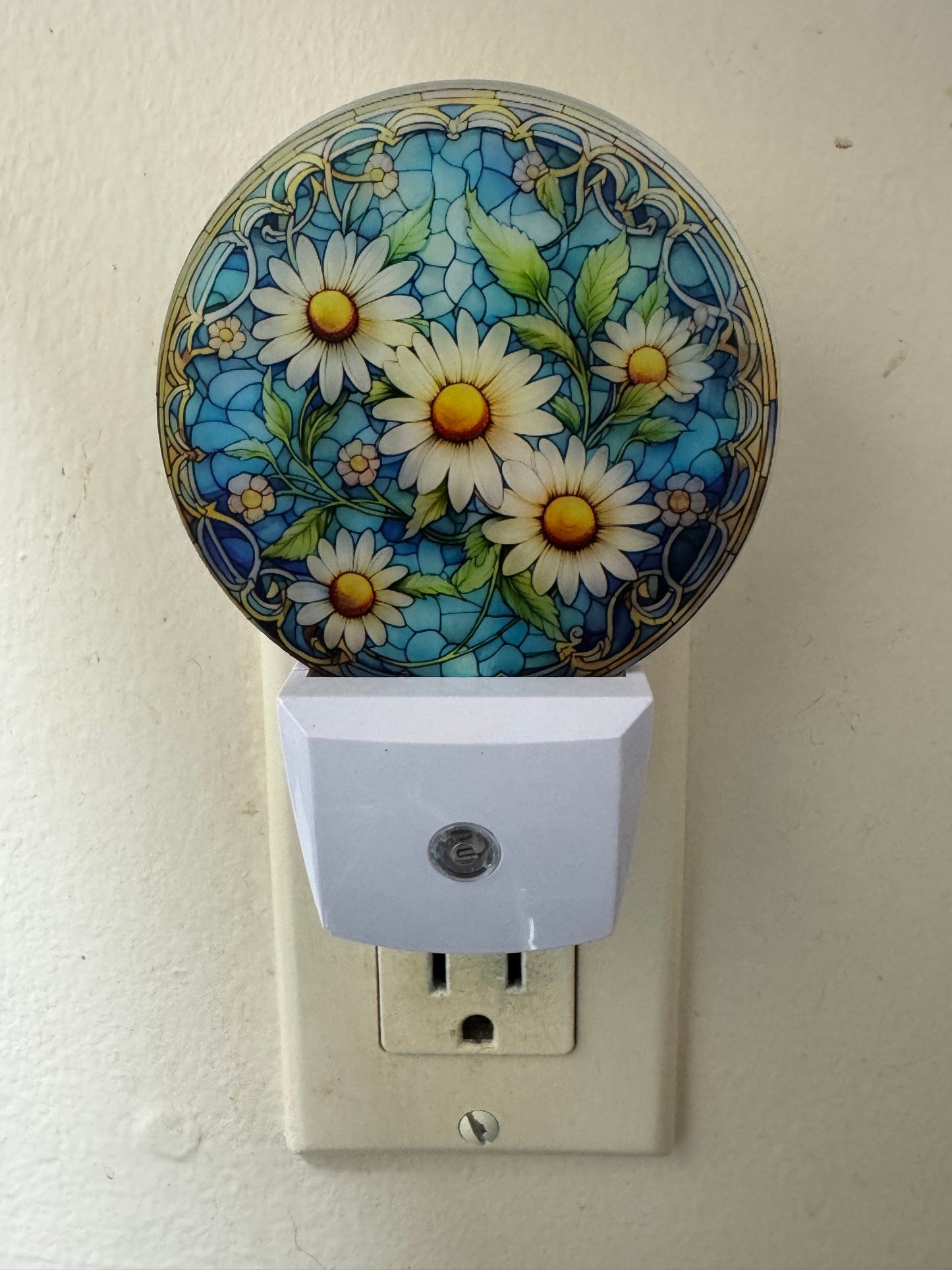 Night Light -- UV Printed -- Daisies