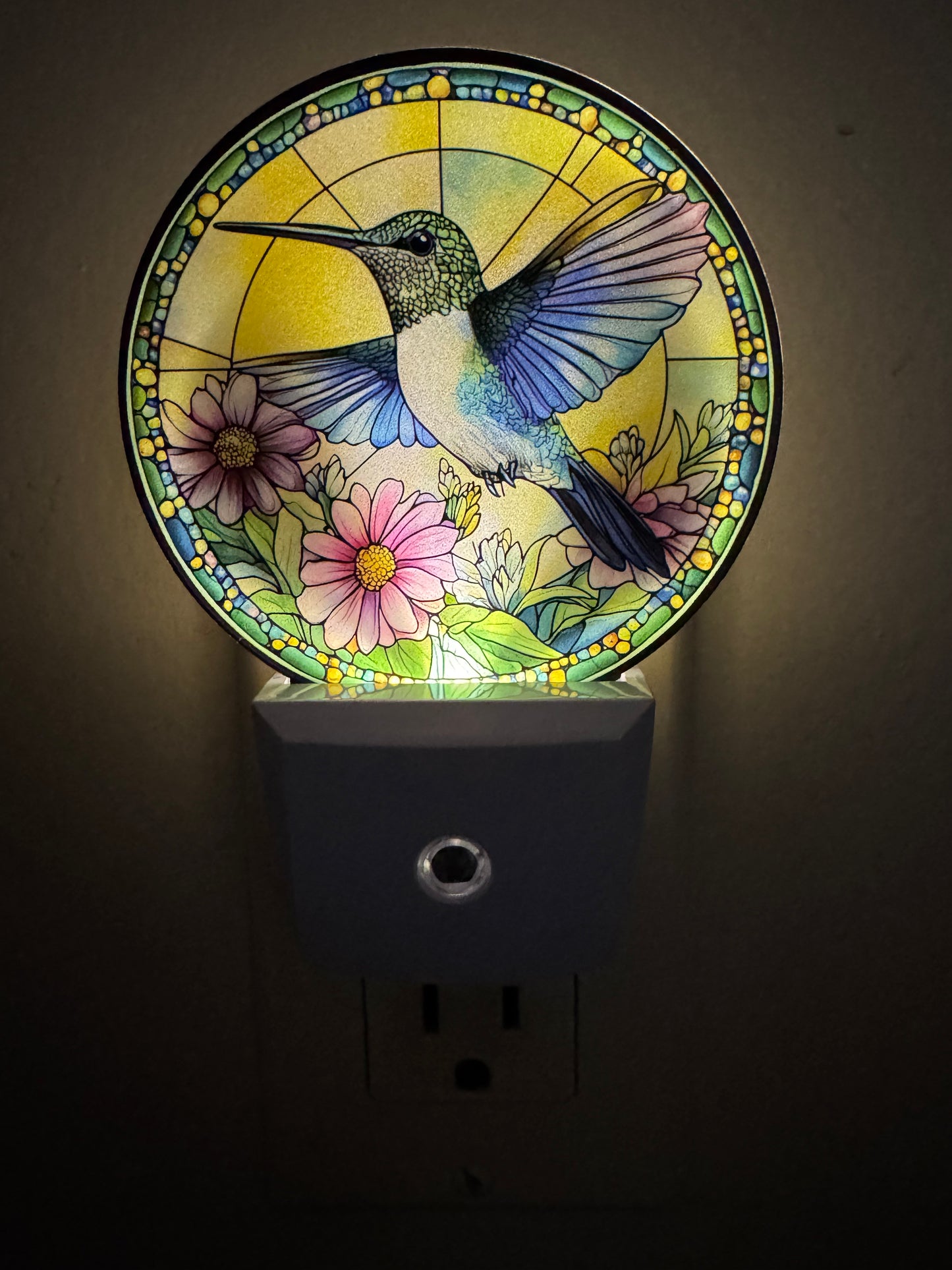 Night Light -- UV Printed -- Hummingbird 6