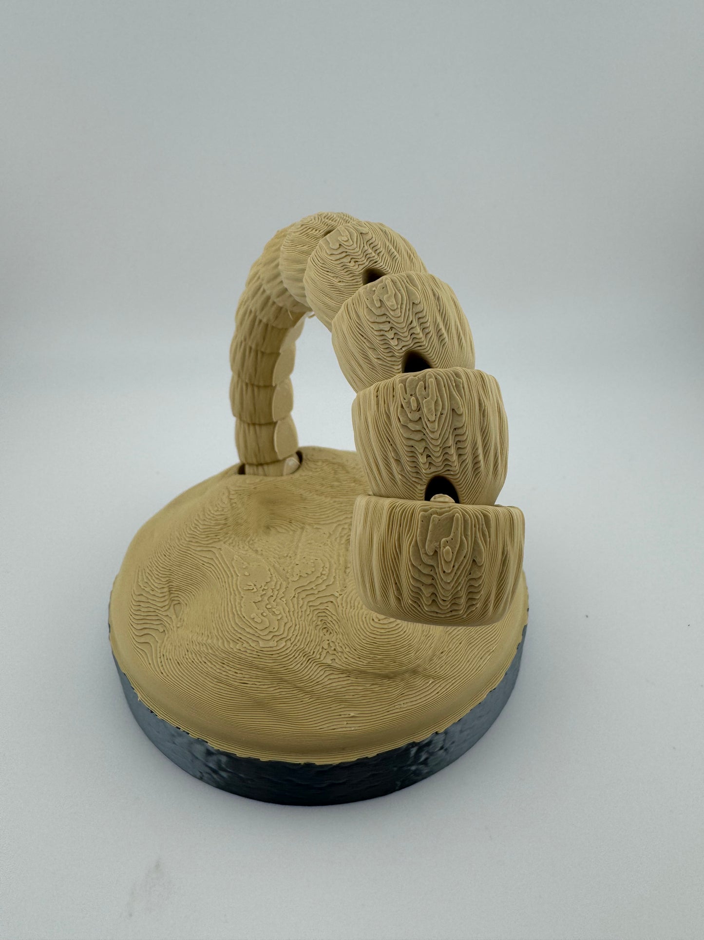 Figurine -- 3D Printed -- Sandworm