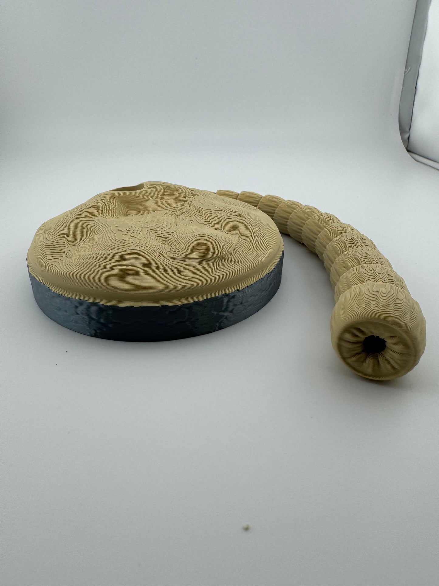 Figurine -- 3D Printed -- Sandworm