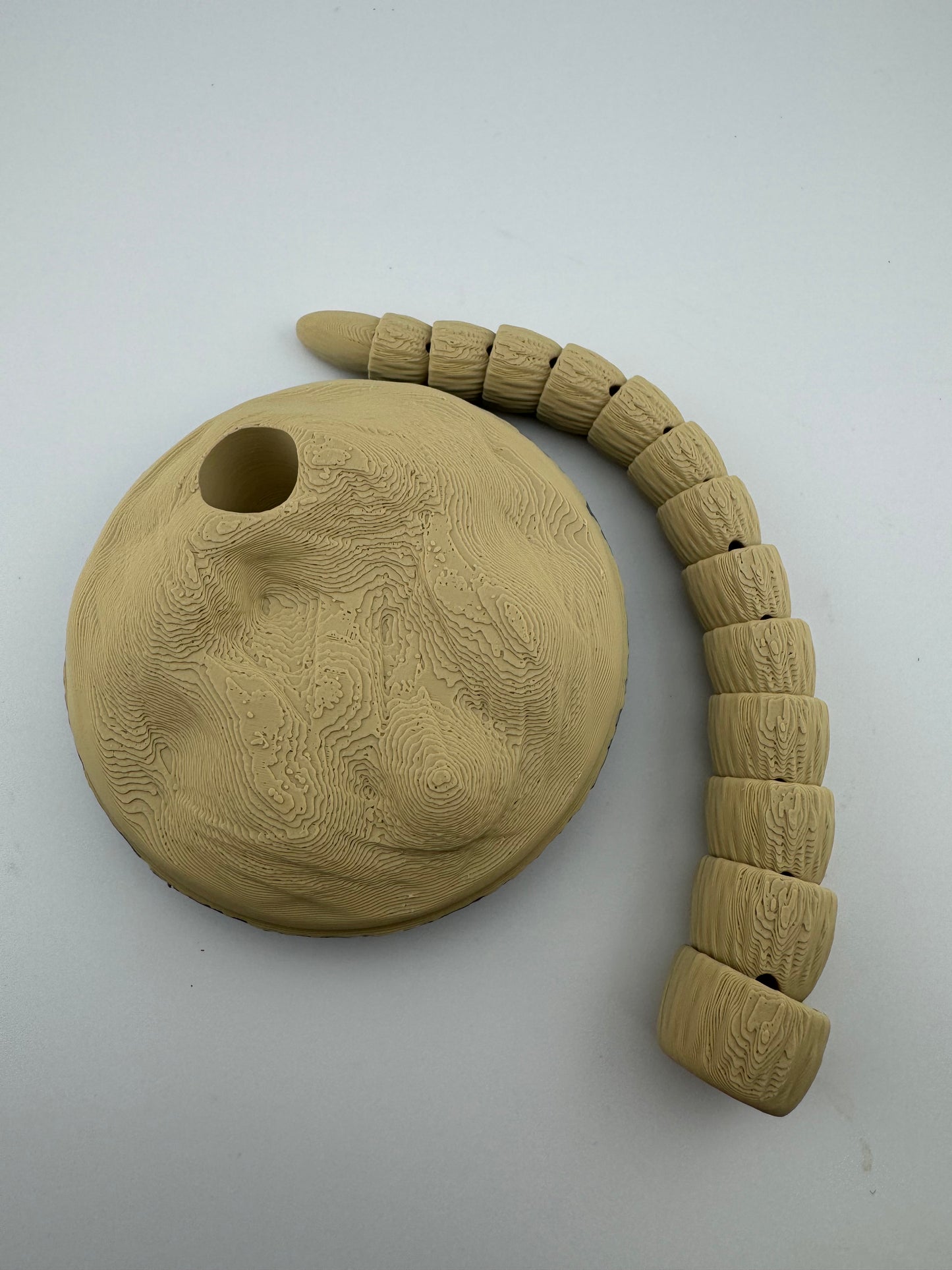 Figurine -- 3D Printed -- Sandworm