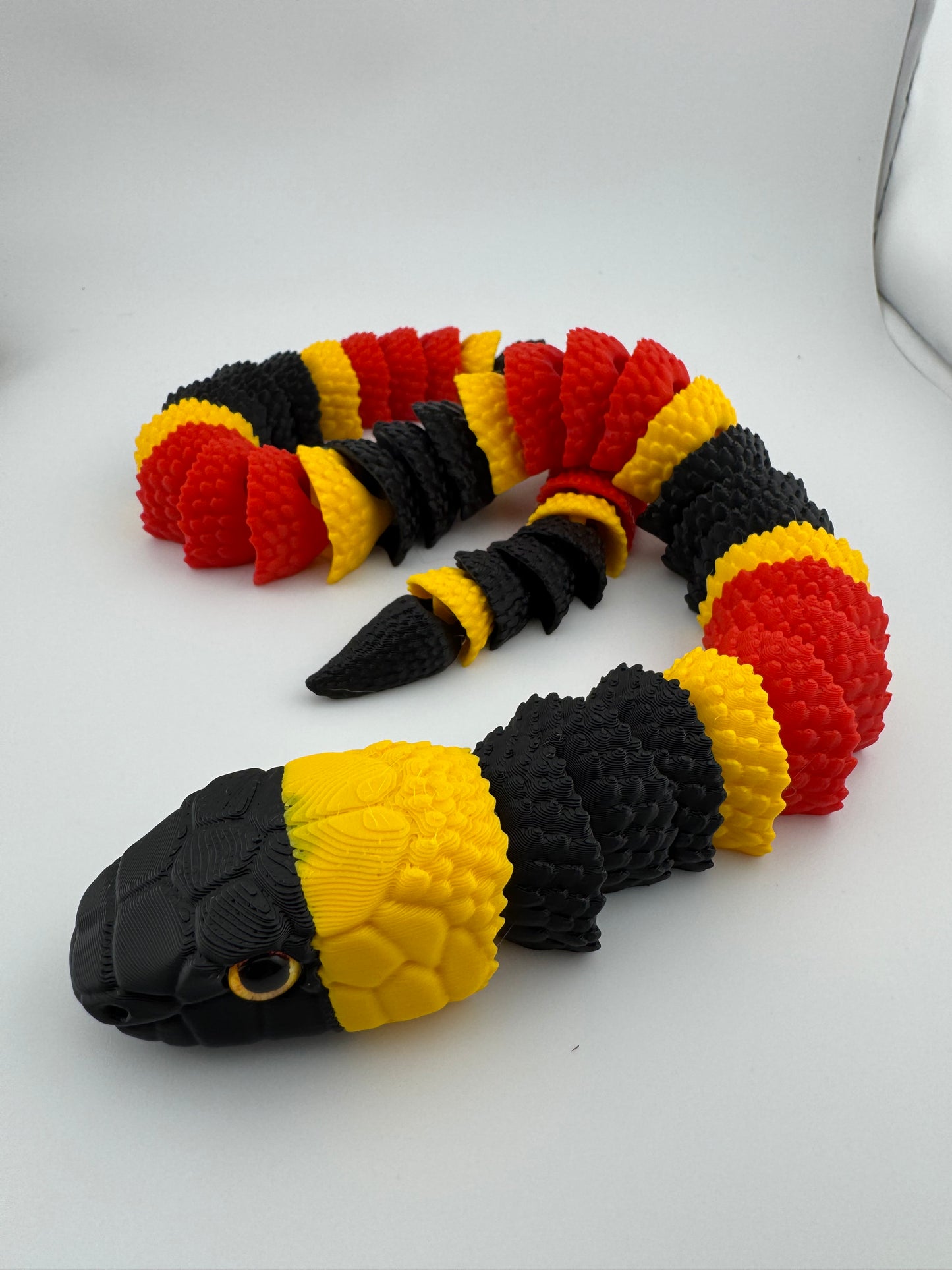 Reptile -- 3D Printed -- Coral Snake