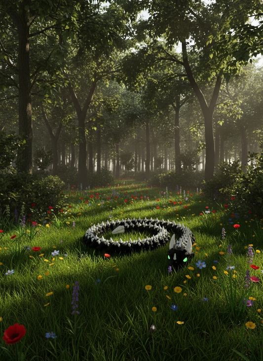 Dragon -- 3D Printed -- Coatl Dragon