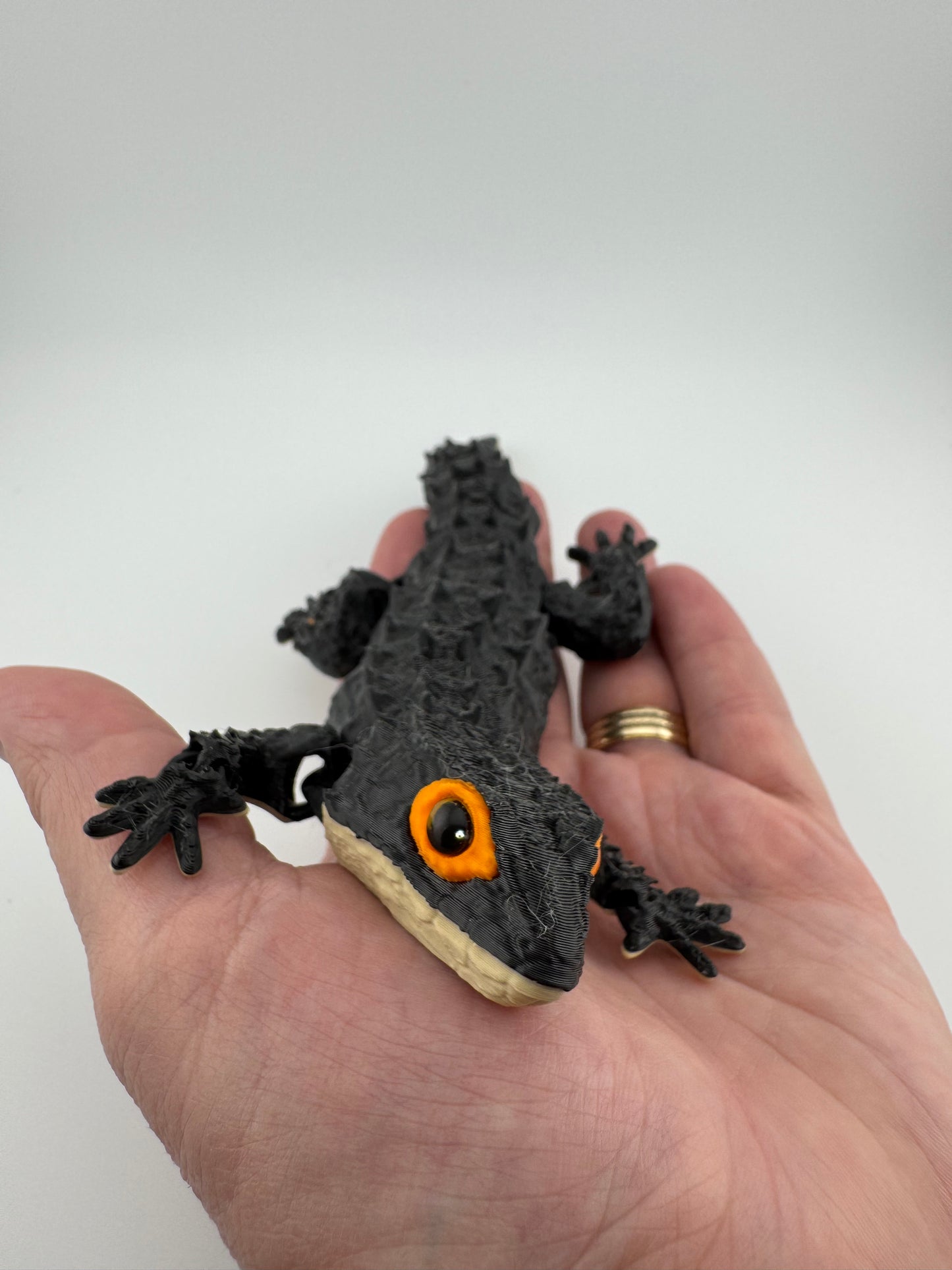 Reptile -- 3D Printed -- Red-Eyed Crocodile Skink