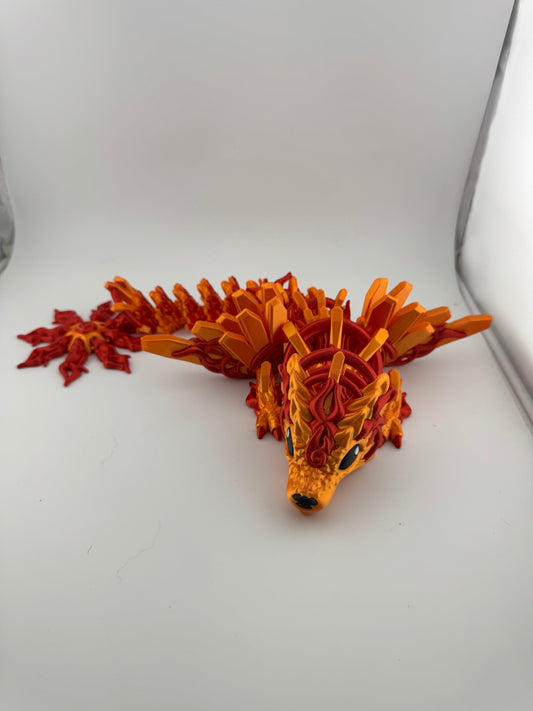 Dragon -- 3D Printed -- Baby Solar Dragon