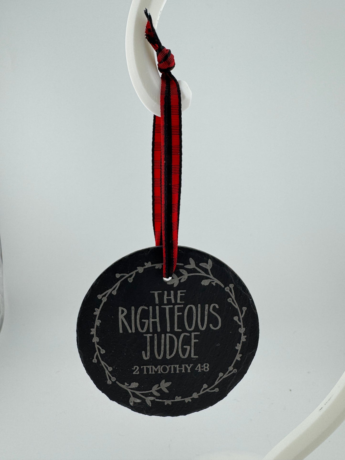 Ornament -- Laser -- Slate -- 25 Names of Christ