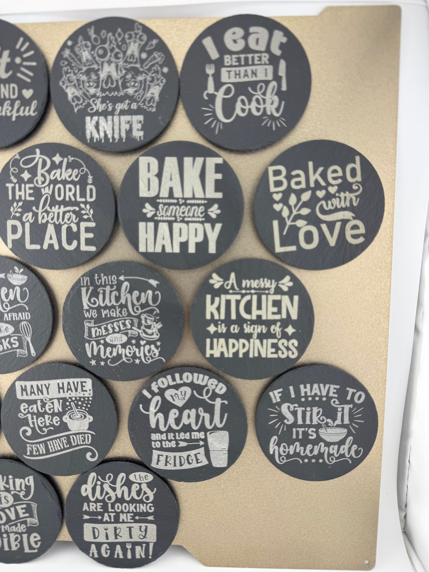 Magnet -- Laser -- Slate -- Quotes