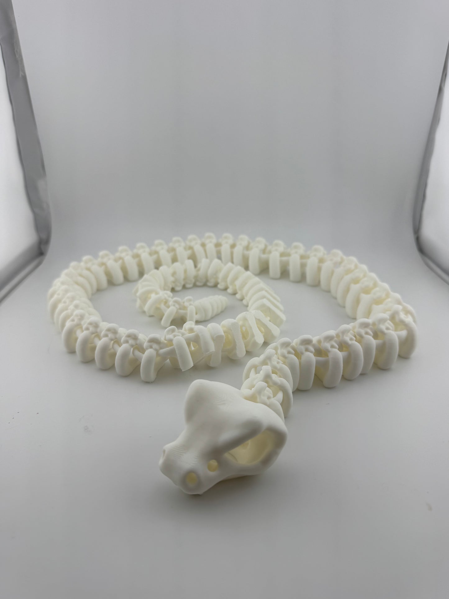 Reptile -- 3D Printed -- Skeleton RattleSNEK