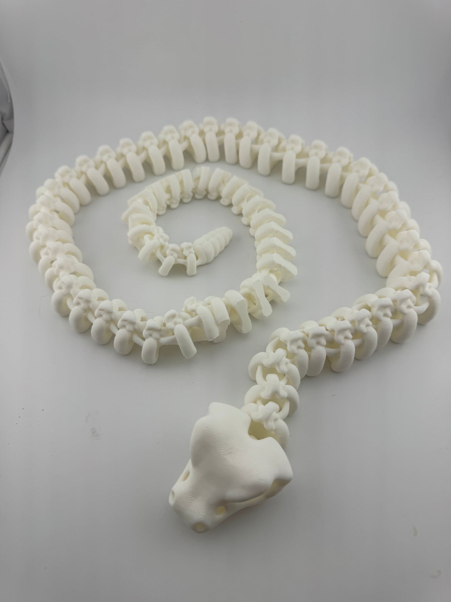 Reptile -- 3D Printed -- Skeleton RattleSNEK