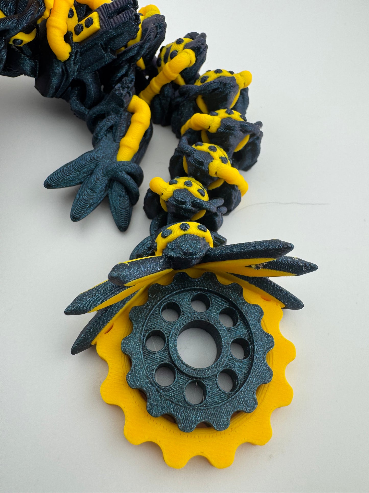 Dragon -- 3D Printed -- Steampunk