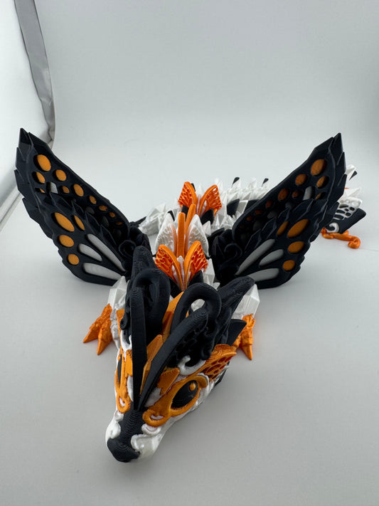Dragon -- 3D Printed -- Baby Fae Wolf Dragon