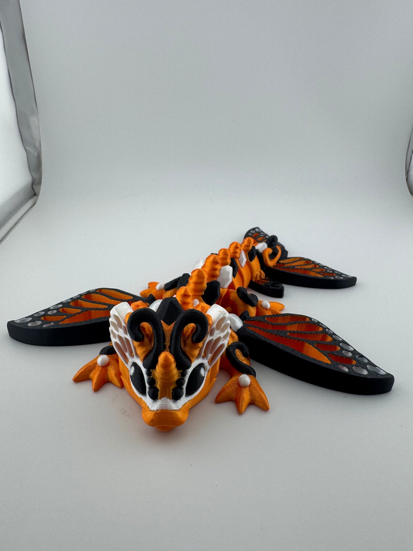 Dragon -- 3D Printed -- Tiny Butterfly Dragon