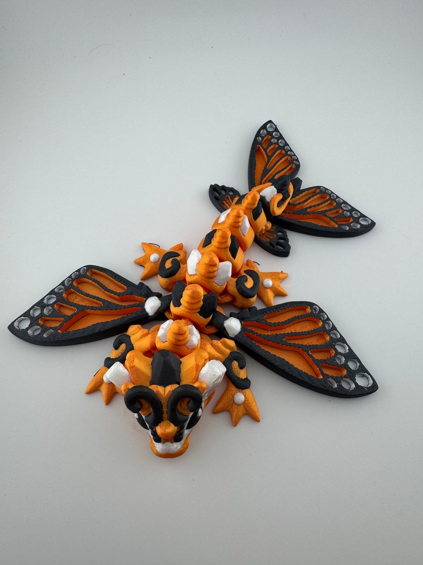 Dragon -- 3D Printed -- Tiny Butterfly Dragon