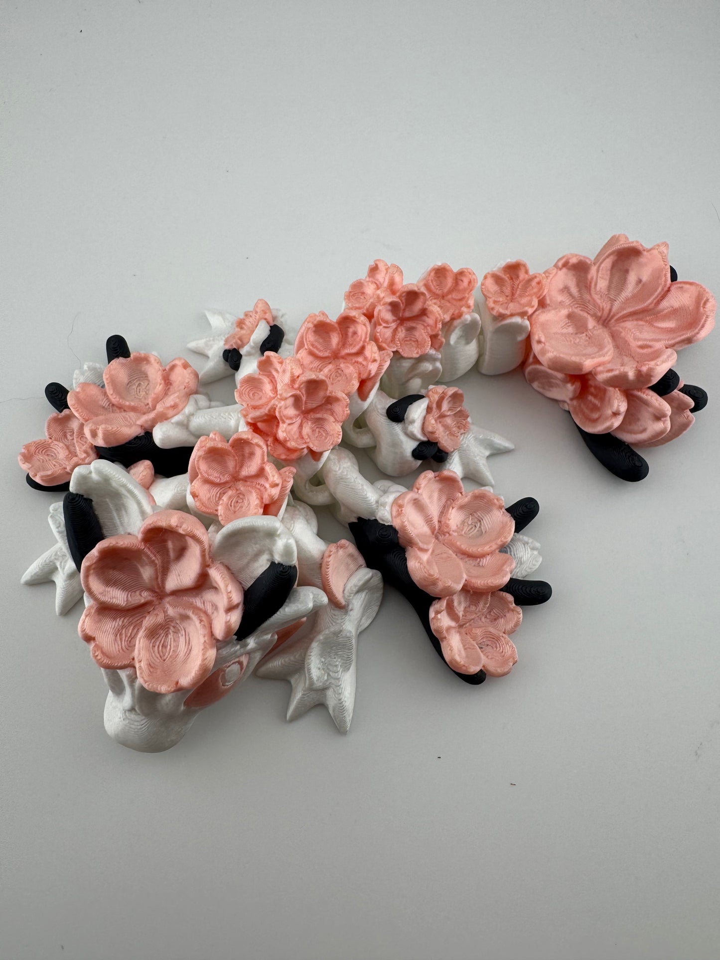 Dragon -- 3D Printed -- Cherry  Blossom Dragon